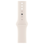 Умные часы Apple Watch Series 11 GPS, 46mm, Silver Aluminium Case with Starlight Sport Band, S/M