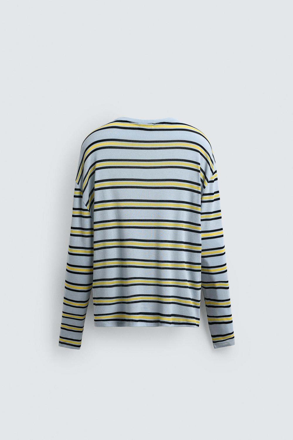 ZARA ЖАККАРДОВАЯ ФУТБОЛКА В ПОЛОСКУ, ПОЛОСКИ