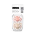 Набор анатомических пустышек Suavinex Wild светло-розовый, 6-18 мес, 2 шт