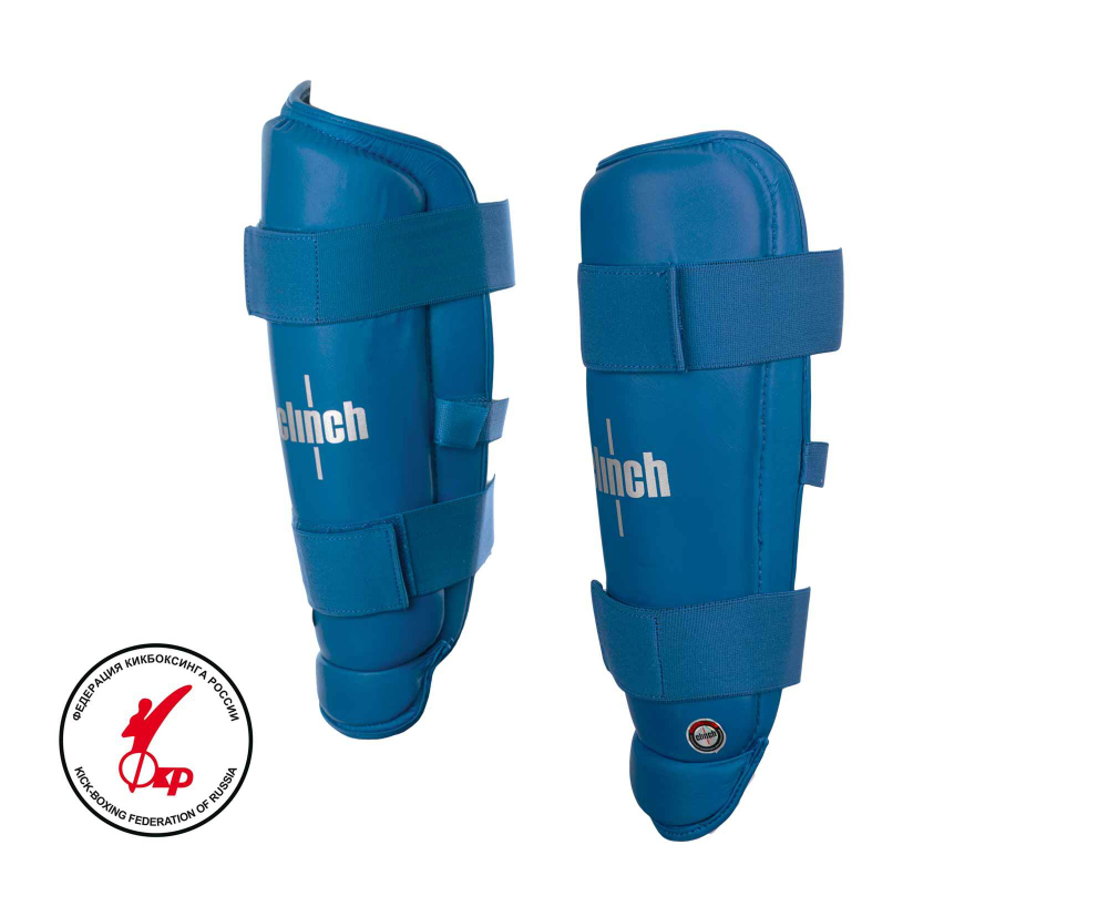 Защита голени Clinch Shin Guard Kick синяя C522