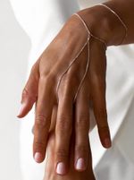 Браслет слейв на цепочке на руку