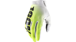 Мотоперчатки 100% Ridefit Glove (Black/White, S, 2024 (10010-00000))