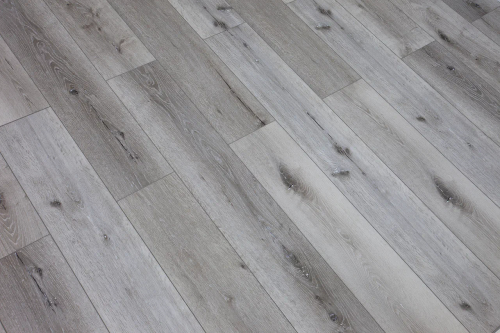 LVT-плитка Damy Floor T7020-5D-LVT Дуб Состаренный Серый