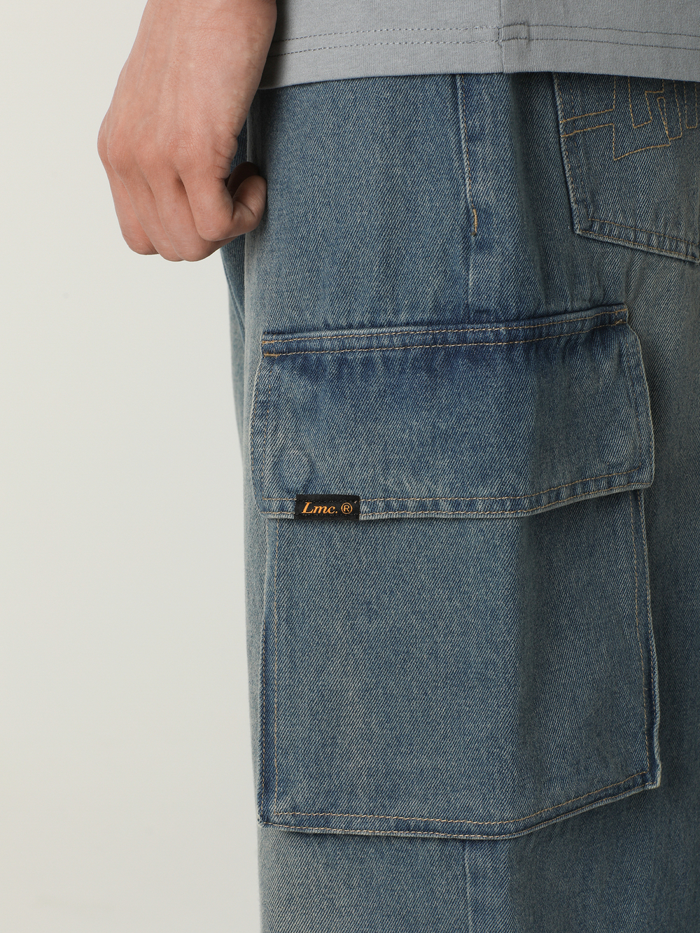 Мужские Джинсы Loose Fit Denim Cargo