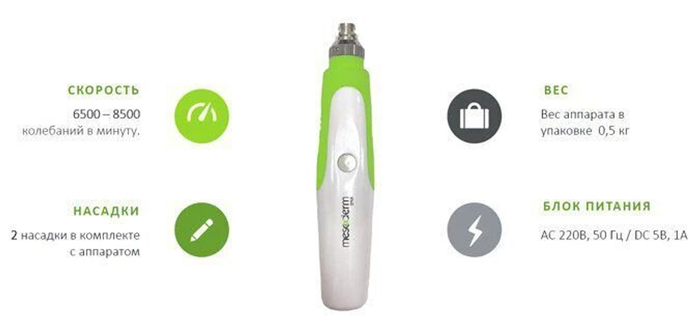 Дермапен Аппарат для фракционной мезотерапии Dermapen модель P15 Mesoderm