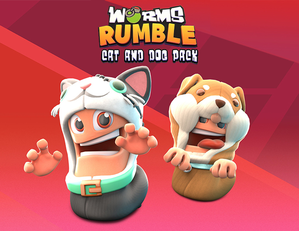 Worms Rumble - Cats & Dogs Double Pack (для ПК, цифровой код доступа)