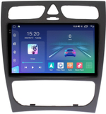 Магнитола для Mercedes-Benz G W463 2000-2006, C-класс W203 2000-2004 (рамка большая) - Parafar PF205RN2K на Android 13, QLED+2K, ТОП процессор, 4Гб+32Гб, CarPlay, 4G SIM-слот