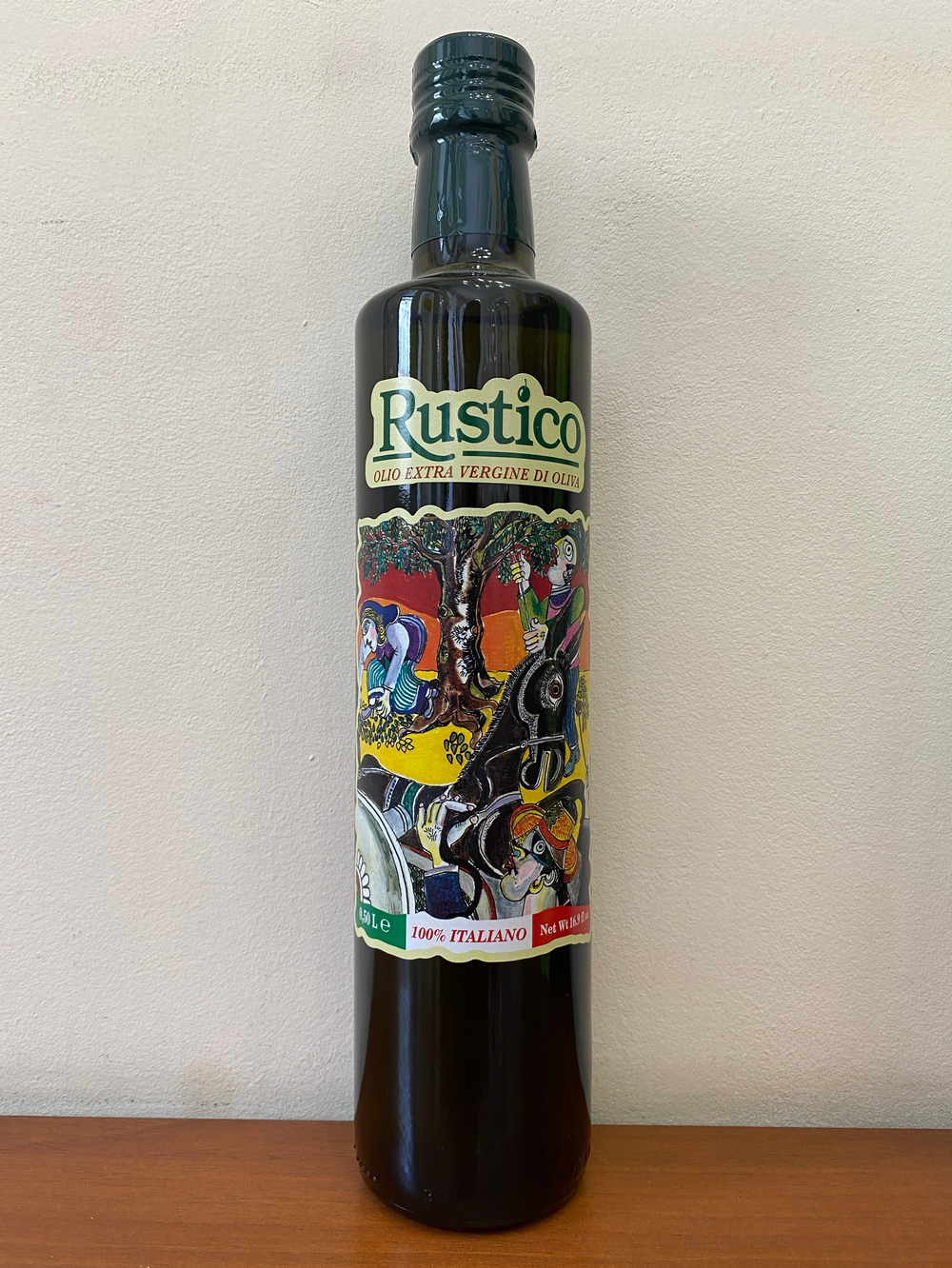 Оливковое масло Carmela di Caro RUSTICO Extra Virgin Non Filtrato, Сицилия, Италия