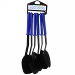 Набор кухонных принадлежностей 6 шт 31см синяя ручка