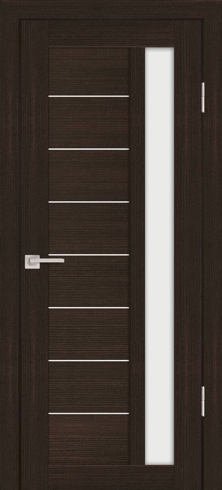 Дверь PS-40 / Цвет Венге Мелинга / белый сатинат / Двери PROFILO PORTE