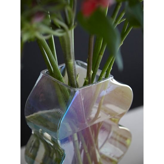 Ваза wavy, 25 см, перламутр