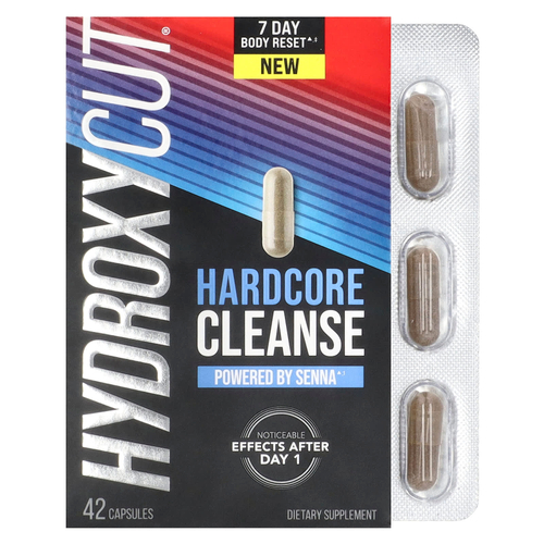 Hydroxycut, Hardcore Cleanse, 42 капсулы
