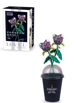 Конструктор Flowers Призрачные розы 52034