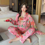 Пижама ш/в штаны+рубашка дл/р 8245