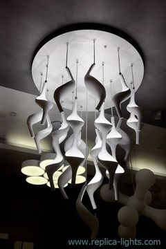 RAIN chandelier ( 10 lights )