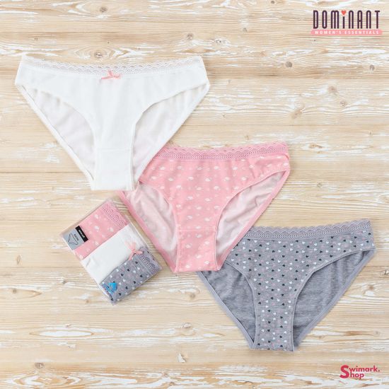 Трусики женские DOMINANT 39750-7, BIKINI, 3 шт. в уп.