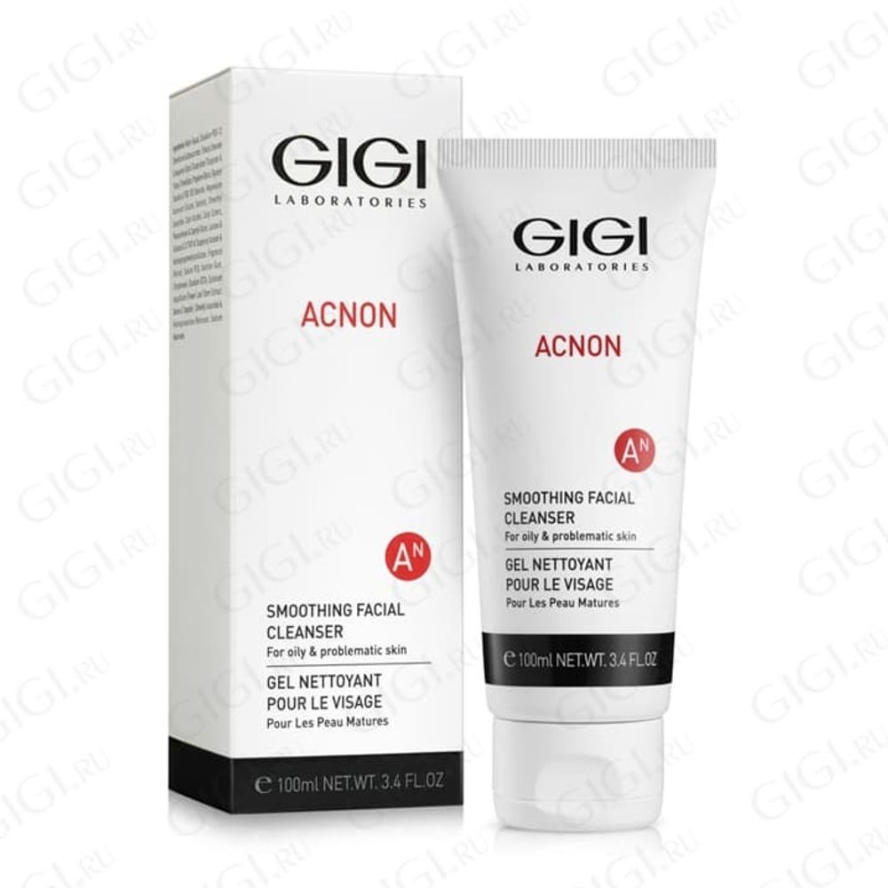 GI-GI Мыло для глубокого очищения GIGI Acnon Smoothing Facial Cleanser, 100 мл
