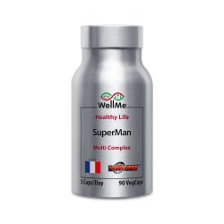 WellMe Биологически активная добавка к пище SuperMan, (90 капсул, 450 мг)