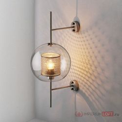 Настенный Светильник Catch Wall Cylinder L78 Brass By Imperiumloft