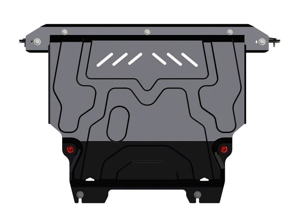 Защита картера и КПП Sheriff для Ford Fiesta (Mk6) 2008-2013 арт.08.2526