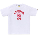 A Bathing Ape Abc Camo College Tee Ss25