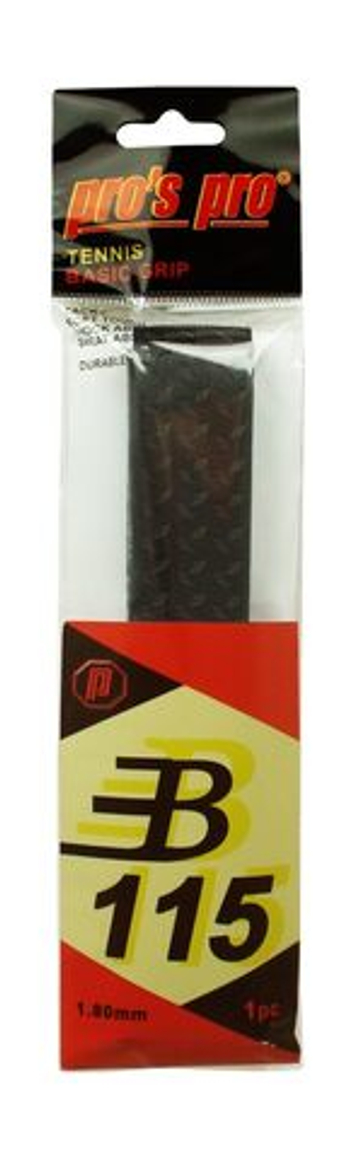 Намотки теннисные базовая Pro's Pro Basic Grip B 115 1P - black