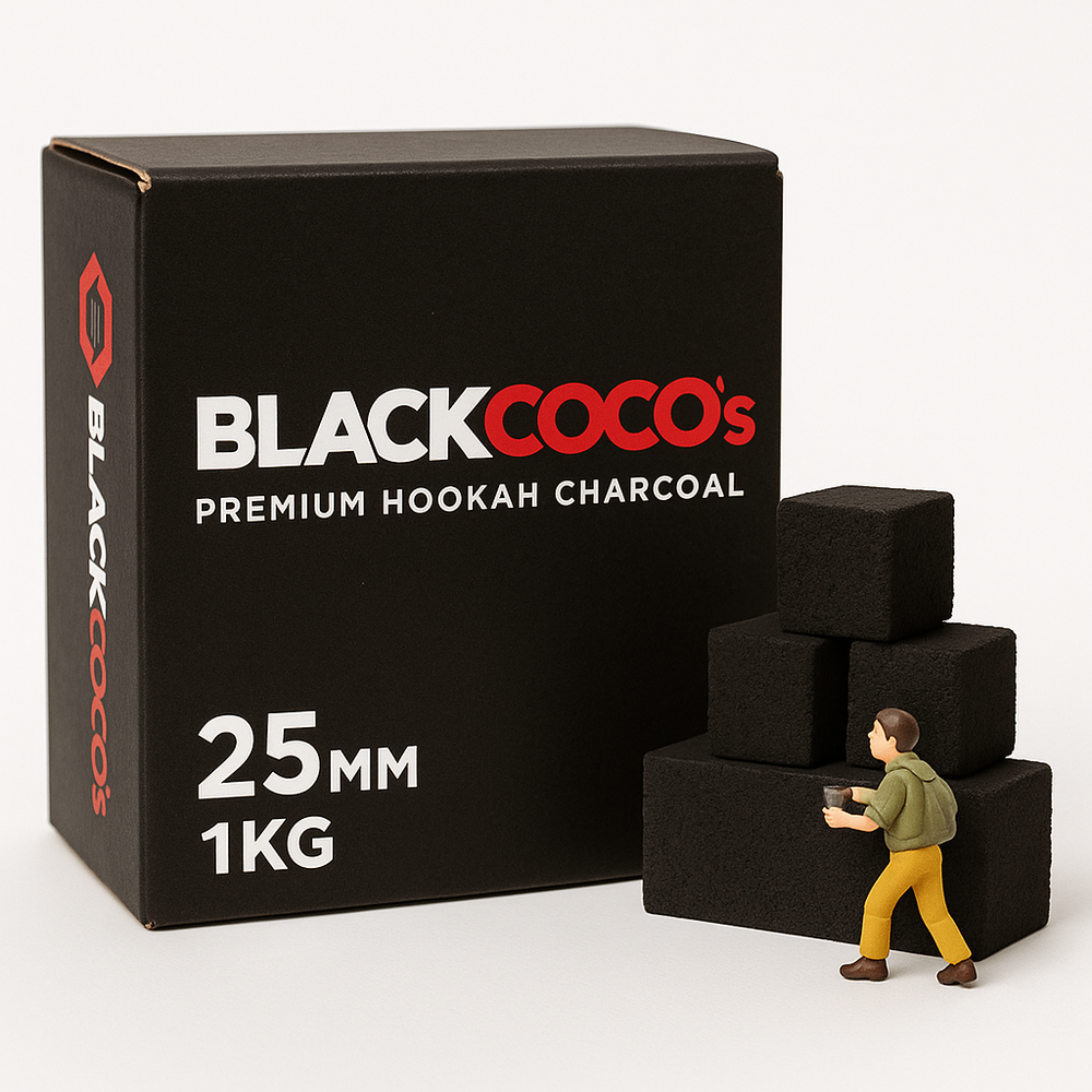 Węgiel do shishy BLACKCOCO's 25MM 1KG