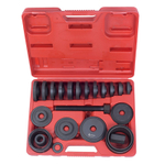 МАСТАК (100-30022C) Набор оправок для монтажа и демонтажа ступичных подшипников, кейс, 22 предмета