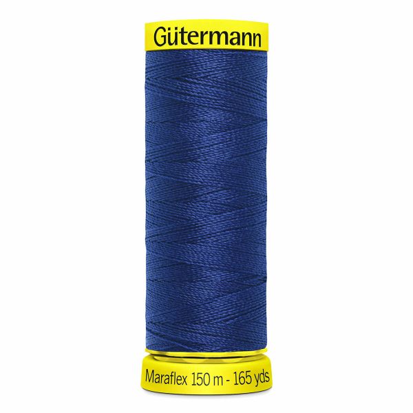 Нитки для трикотажа Gutermann Maraflex 120 (150 метров), 5 кат. | 232 кобальт