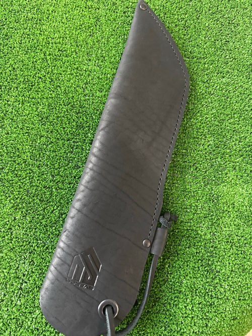 Чехол для ножа Коршун черный натуральная кожа