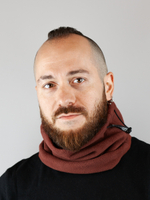 Бафф терракот флис