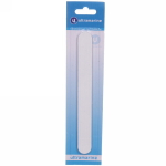 Пилка для ногтей наждачная на блистере прямая тонкая «Ultramarine», цвет белый18*2см