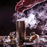 Ложка барная «Пробар» с мадлером;сталь нерж.;,L=25,B=3см;стальной (Цвет: серебристый)