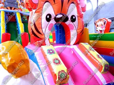 Коммерческий батут "Тигриная страна 2" 12*6*6 м