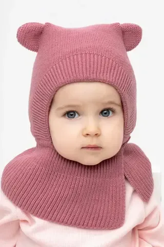 шапка  для девочки  КВ 20364/ш/брусника