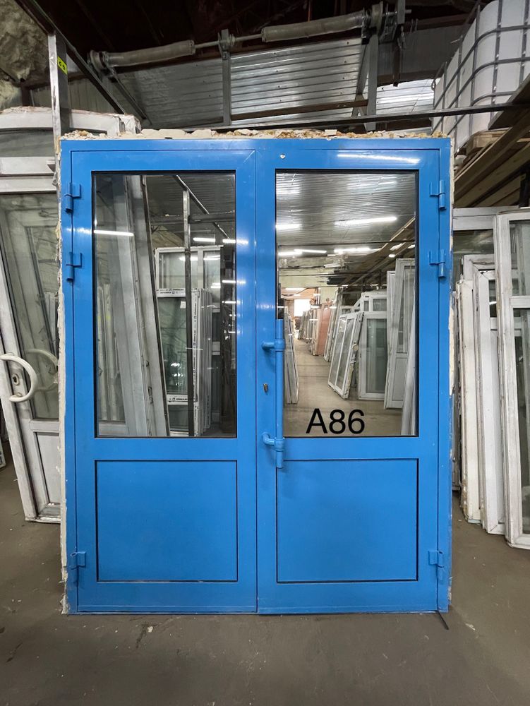 Б/У Алюминиевая Дверь 212(в) х 172(ш)