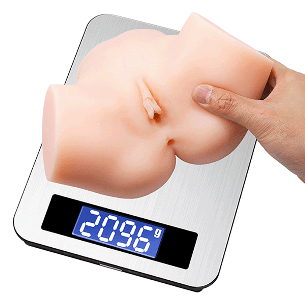 Вибромастурбатор мини-полуторс 23х17,5х12,5см (вагина и анус) Baile Crazy Bull Samantha Realistic BM-00900T71ZK