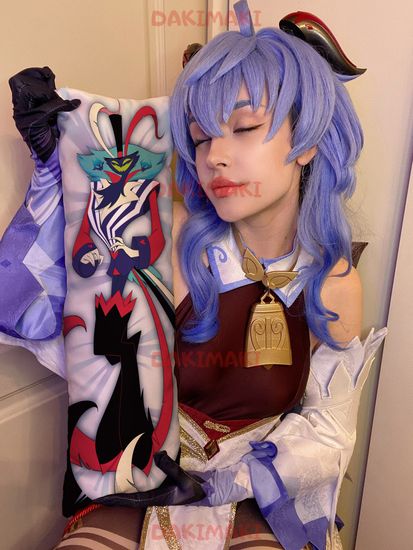 Мини дакимакура Асмодей и Физзаролли Адский босс арт. M1204, 60х20 см