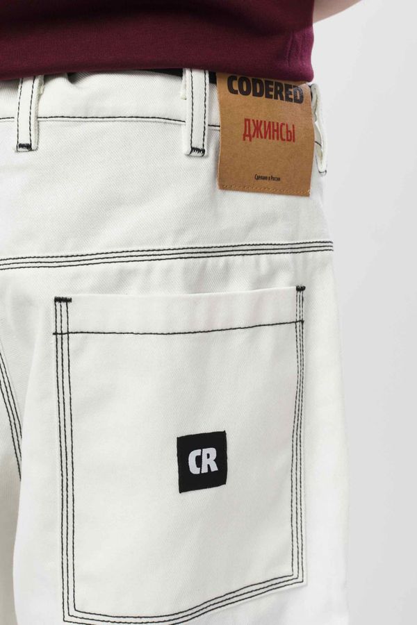 Джинсы Real Baggy молочные - фото 8