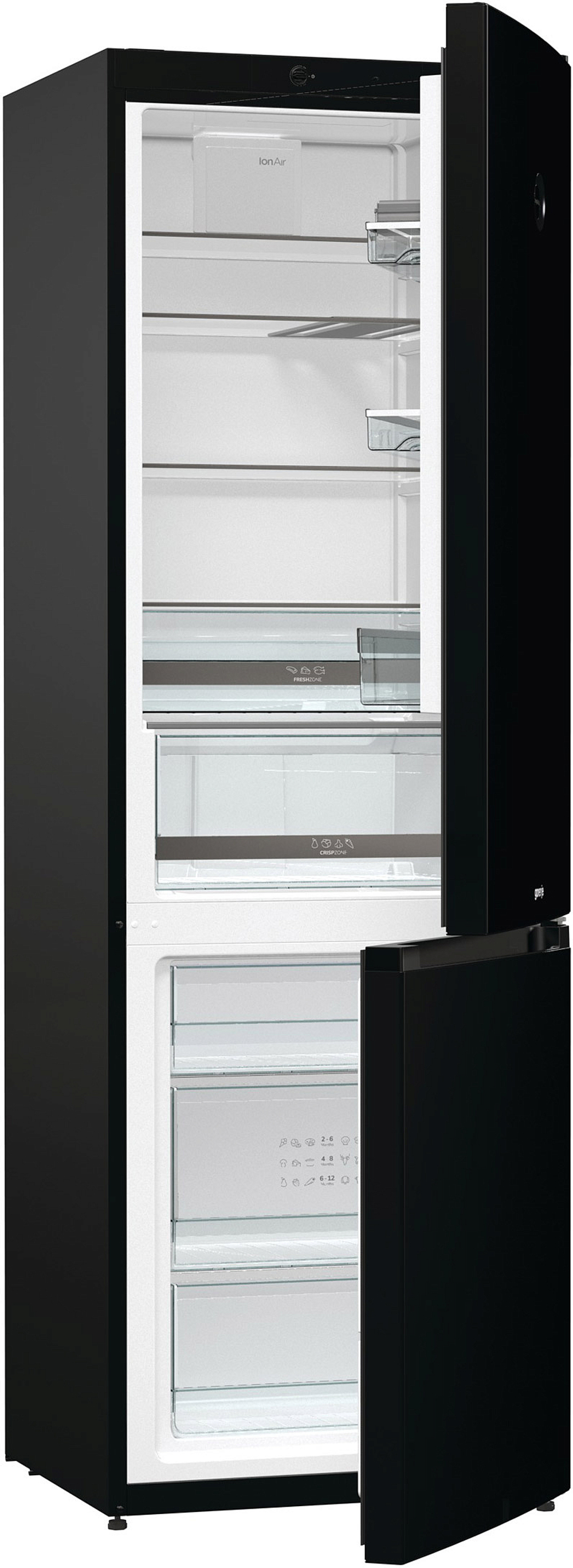 Отдельностоящий двухкамерный холодильник Gorenje RK611SYB4