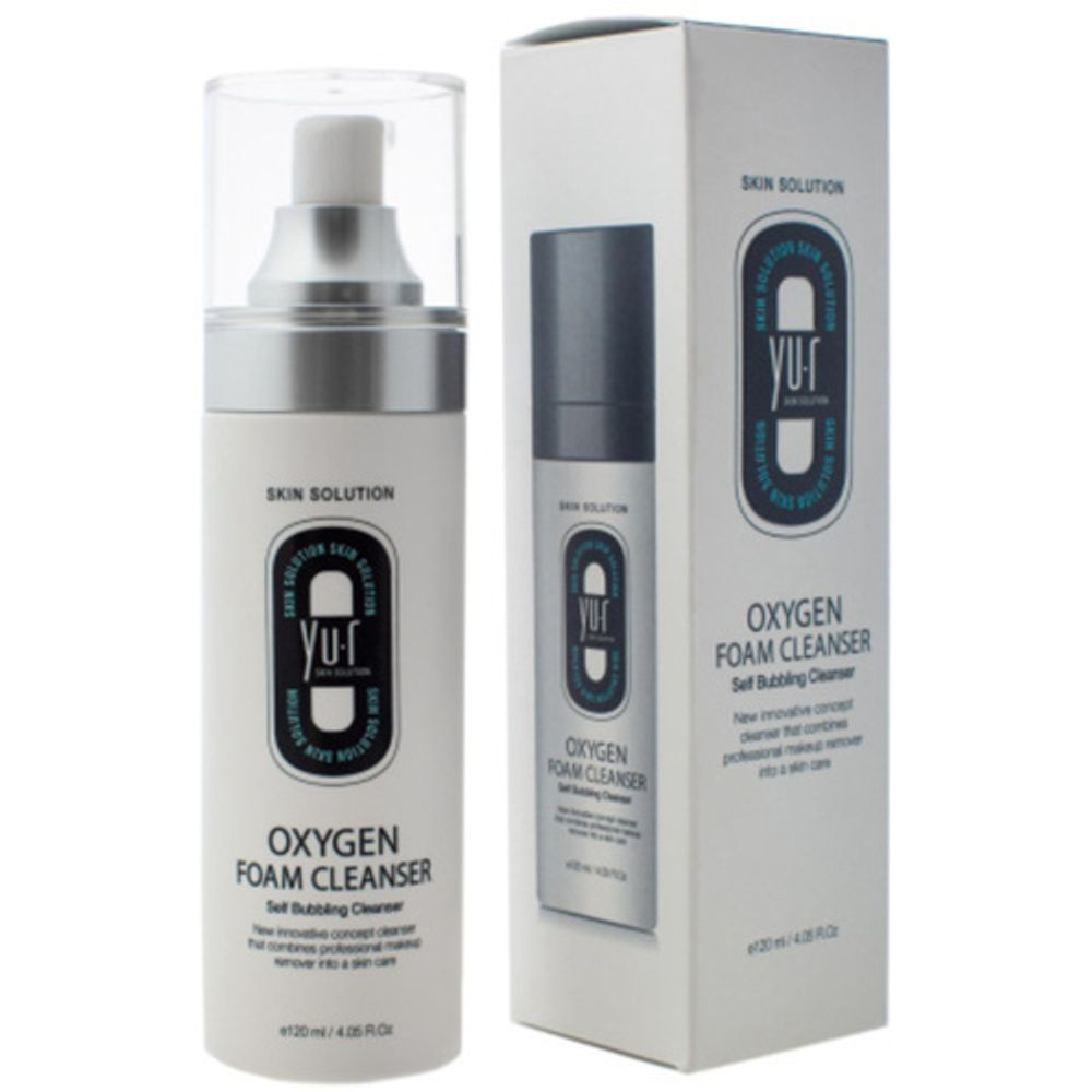 YU.R Пенка кислородная для умывания увлажняющая - Oxygen foam cleanser, 120мл