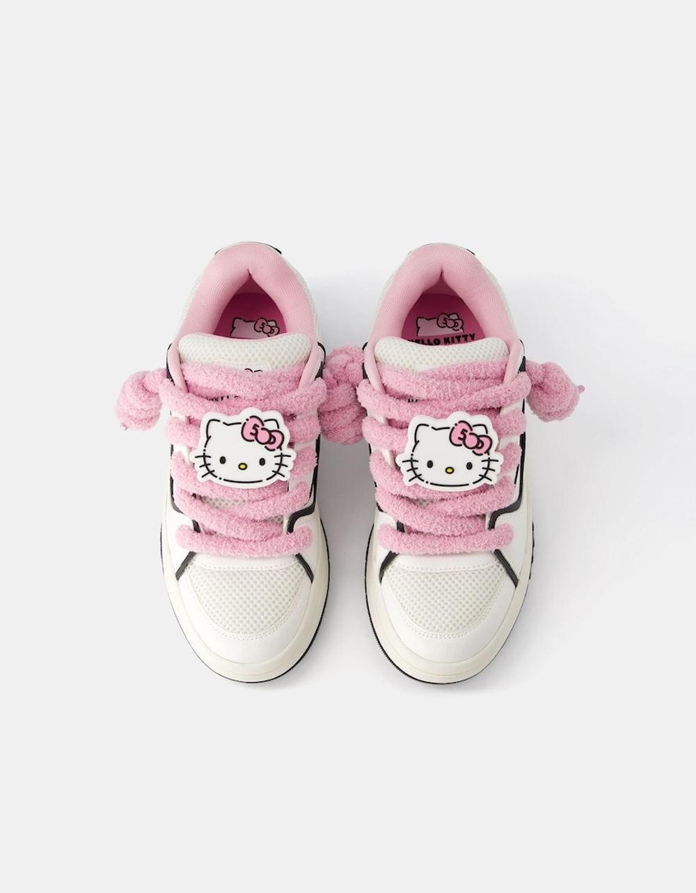 BERSHKA КРОССОВКИ "HELLO KITTY", РАЗНОЦВЕТНЫЙ