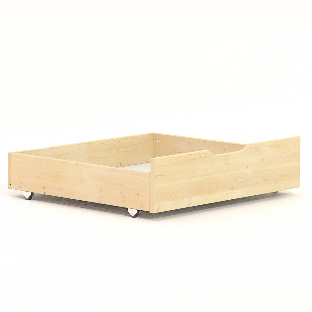 Комплект выдвижных ящиков под кровать Фиона из массива сосны 2 шт.