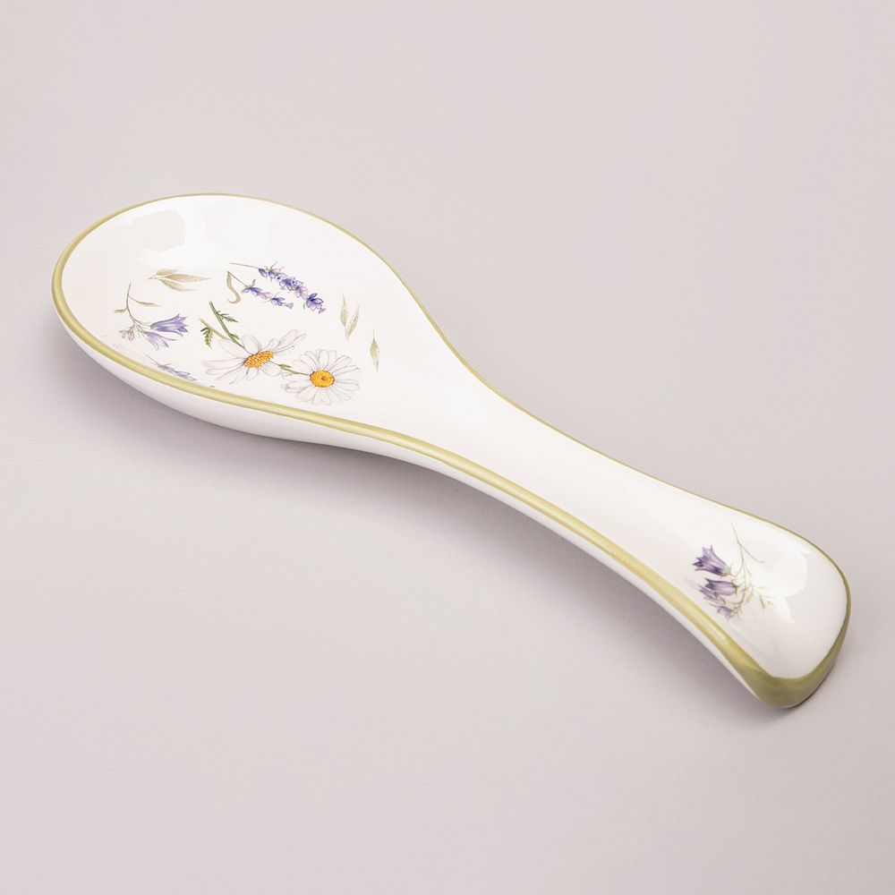 ПОДСТАВКА ПОД ЛОЖКУ AGNESS "FLOWER STORY" 25*9*2,5 СМ (КОР=48ШТ.)