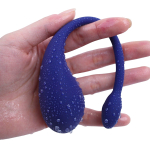 Синее аккумуляторное виброяйцо 9,4см Sose Aurora AU00102