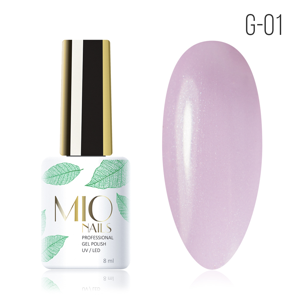 Гель-лак MIO NAILS G-01. Флирт, 8мл