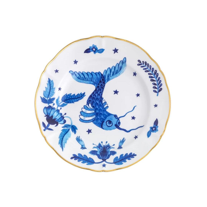 Тарелка десертная BLUE FLOWER 20,5 см