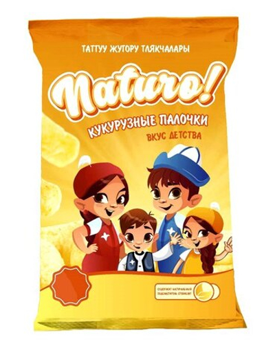 Кукурузные палочки NATURO 200 г.