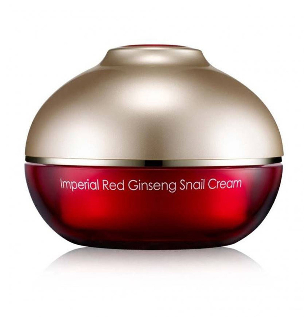 Ottie Imperial Red Ginseng Snail Cream омолаживающий крем с экстрактом улитки и красного женьшеня
