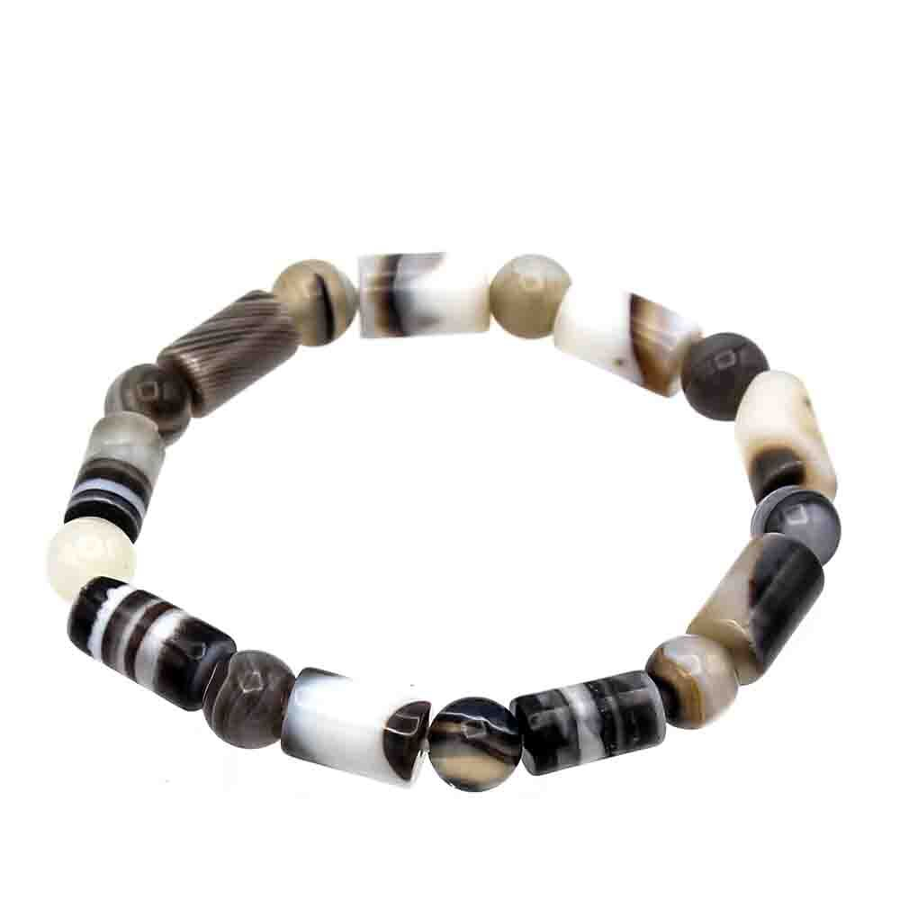 Браслет "Буч" агат карамельный